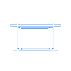 Furniture Coffee Tables Ch417 Tray Table Stencil Svg Vector, Free Vectors File